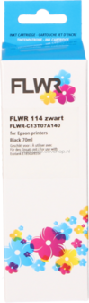 FLWR Epson 114 Inktfles zwart