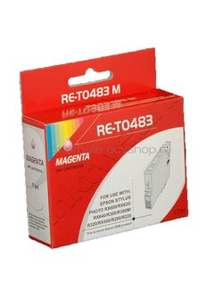 Huismerk Epson T0483 magenta