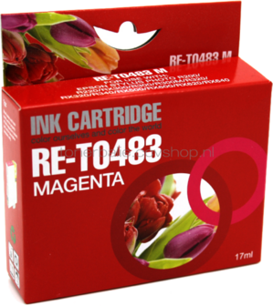 Huismerk Epson T0483 magenta
