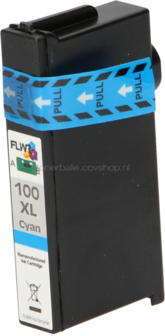 FLWR Lexmark 100XL cyaan