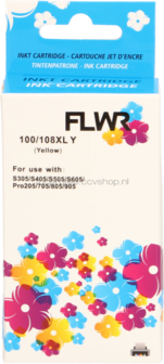 FLWR Lexmark 100XL geel