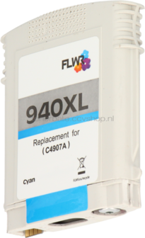 FLWR HP 940XL cyaan