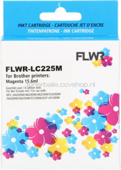 FLWR Brother LC-225XLM magenta