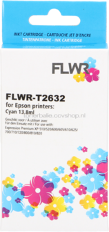 FLWR Epson 26XL cyaan