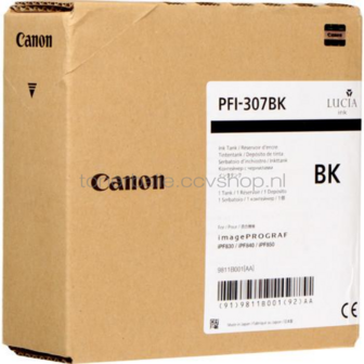 Canon PFI-307 zwart
