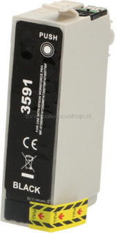 FLWR Epson 35XL zwart