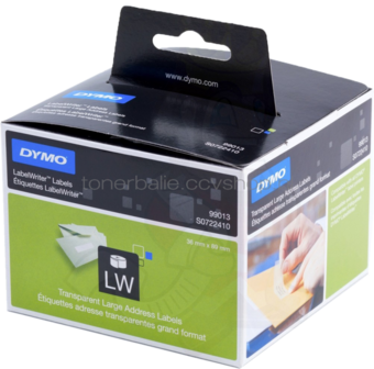 Dymo 99013 89 mm x 36 mm  transparant