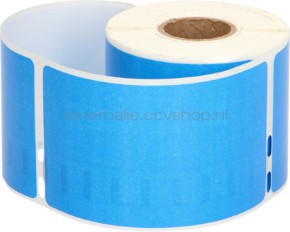 FLWR Dymo 99014 Adreslabel groot 101 mm x 54 mm  blauw