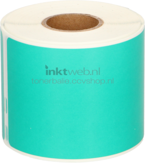 FLWR Dymo 99014 Adreslabel groot 101 mm x 54 mm  groen