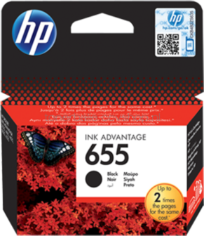 HP 655 zwart