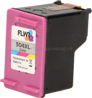FLWR HP 304XL Multipack zwart en kleur