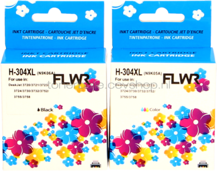 FLWR HP 304XL 2-pack - Optie 92