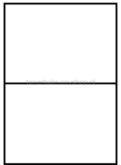 Huismerk FLWR 2 stickers per A4