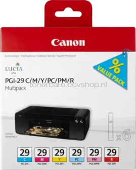 Canon PGI-29 CMYPCPMR kleur