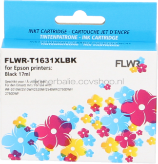 FLWR Epson 16XL zwart