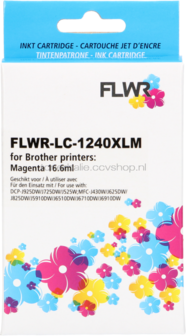 FLWR Brother LC-1240XL magenta