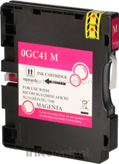 Huismerk Ricoh GC-41M magenta