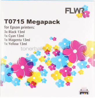 FLWR Epson T0711/2/3/4 Megapack