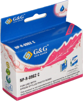 Huismerk Epson T0962 cyaan