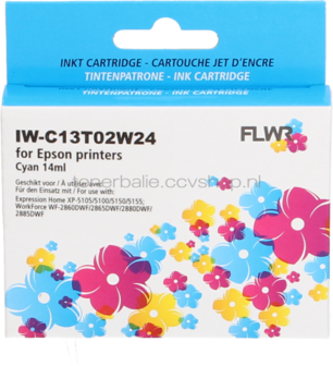 FLWR Epson 502XL cyaan
