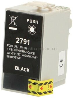 FLWR Epson 27XXL T2791 zwart