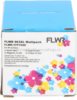 FLWR HP 963XL multipack zwart en kleur