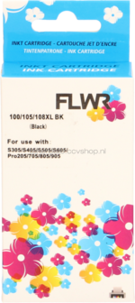 FLWR Lexmark 100XL zwart