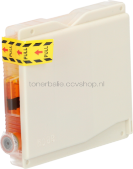 FLWR Brother LC-970Y / LC-1000Y geel