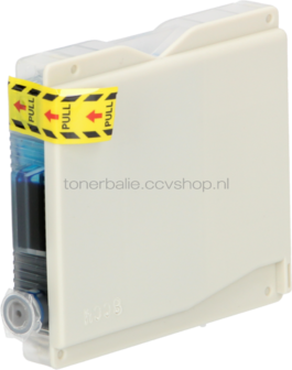 FLWR Brother LC-970C / LC-1000C cyaan