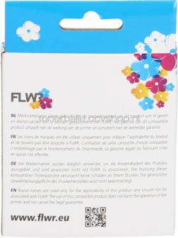 FLWR Brother LC-970C / LC-1000C cyaan