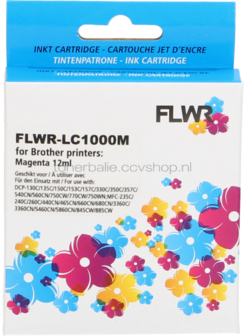 FLWR Brother LC-970M / LC-1000M magenta
