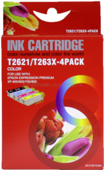 Huismerk Epson 26XL Multipack zwart en kleur