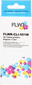 FLWR Canon CLI-551XL magenta