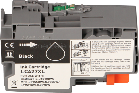 FLWR Brother LC-427XL Multipack zwart en kleur