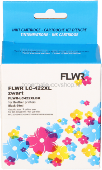 FLWR Brother LC-422XL zwart