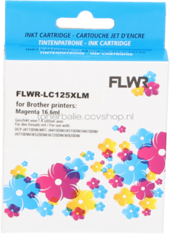 FLWR Brother LC-125XLM magenta