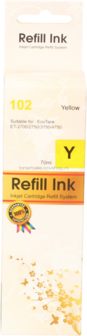 Huismerk Epson 102 Ecotank geel