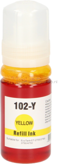 Huismerk Epson 102 Ecotank geel