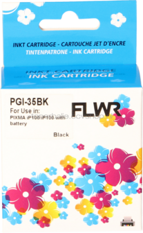 FLWR Canon PGI-35 BK zwart