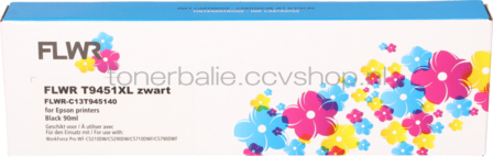 FLWR Epson T9451XL zwart
