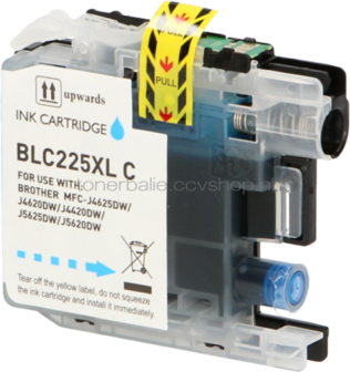 FLWR Brother LC-225XLC cyaan