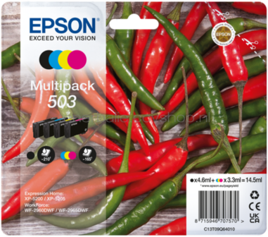 Epson 503 Multipack zwart en kleur
