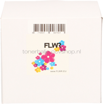 FLWR Brother DK-11241 102 mm x 152 mm  wit