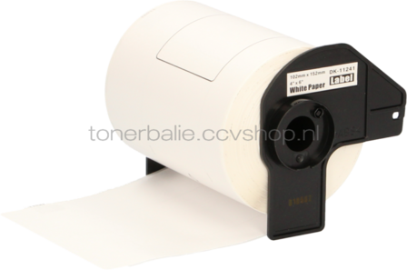 FLWR Brother DK-11241 102 mm x 152 mm  wit