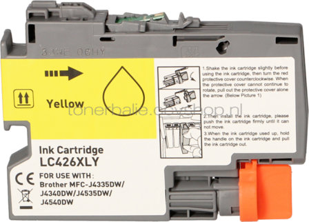 FLWR Brother LC-426XL Multipack zwart en kleur