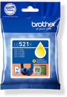 Brother LC-521Y geel