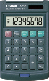 Canon LS-39E 8-cijferig Grijs