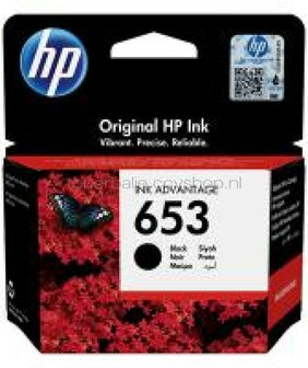 HP 653 zwart