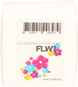 FLWR Dymo 99013 Adreslabel 36 mm x 89 mm  transparant