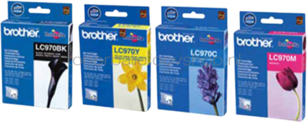 Brother LC-970 multipack zwart en kleur